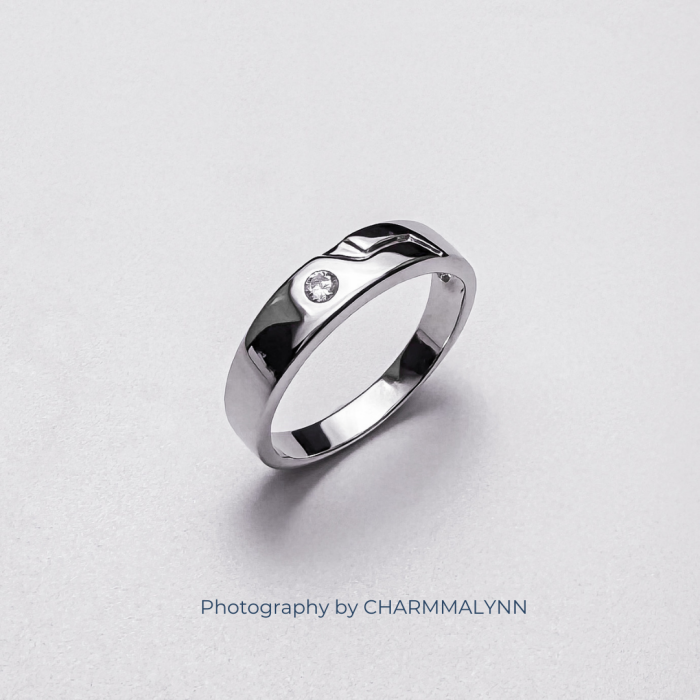 แหวนผู้ชาย รุ่น Electric love Mens Diamond Ring